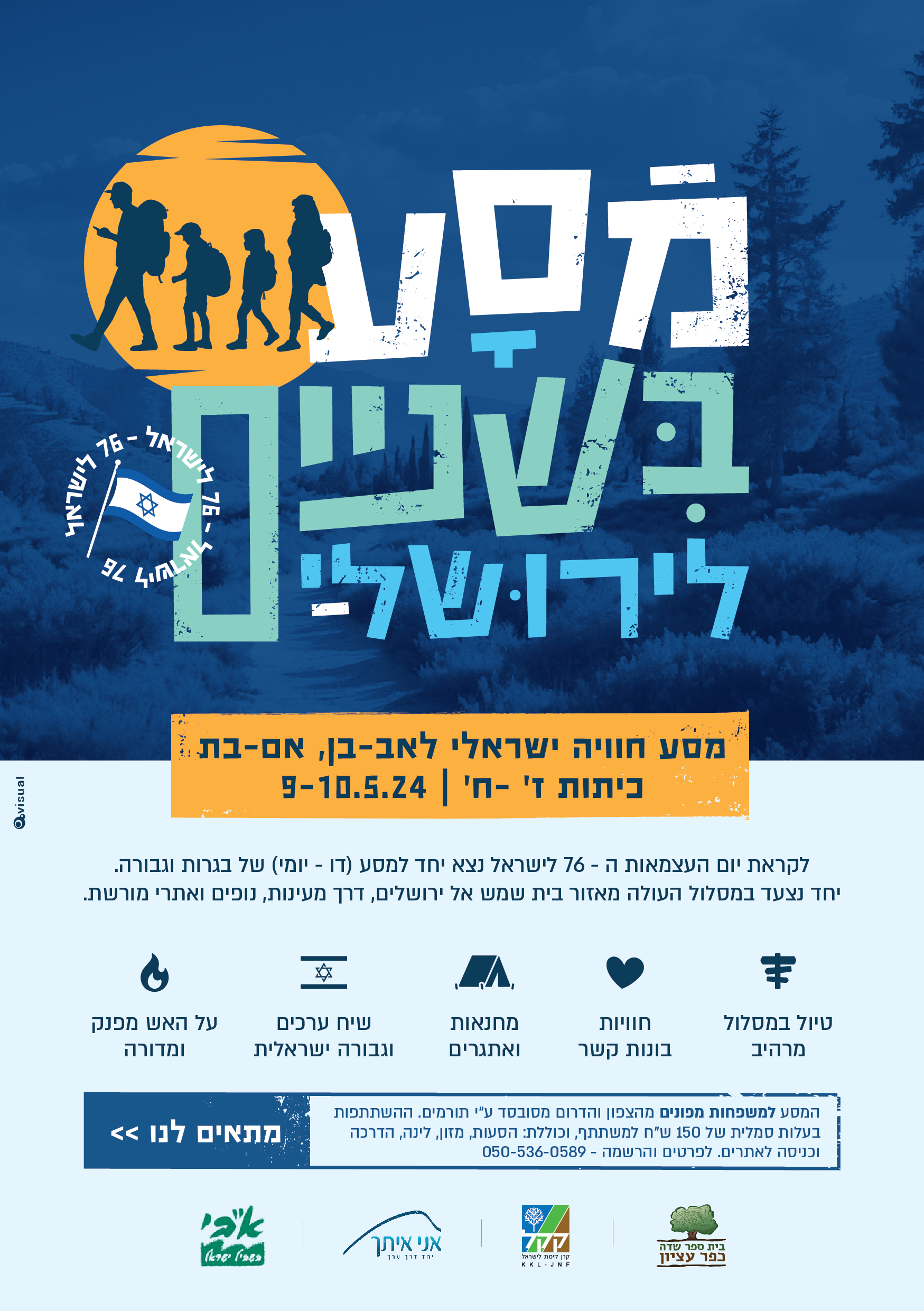 מסע בשניים לירושלים – למפונים